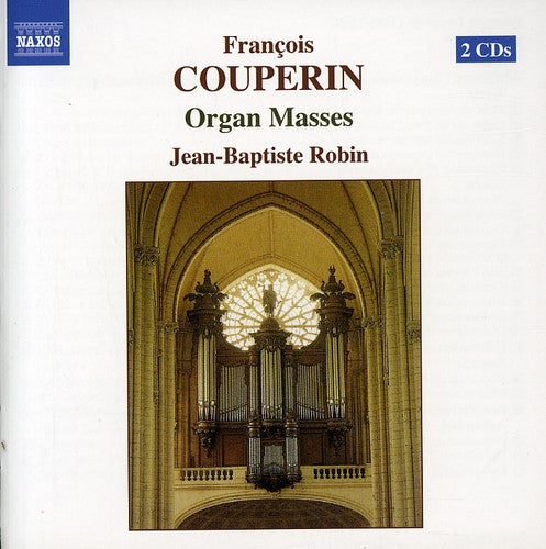 the album cover for Jean-Baptiste Robin - Organ Masses