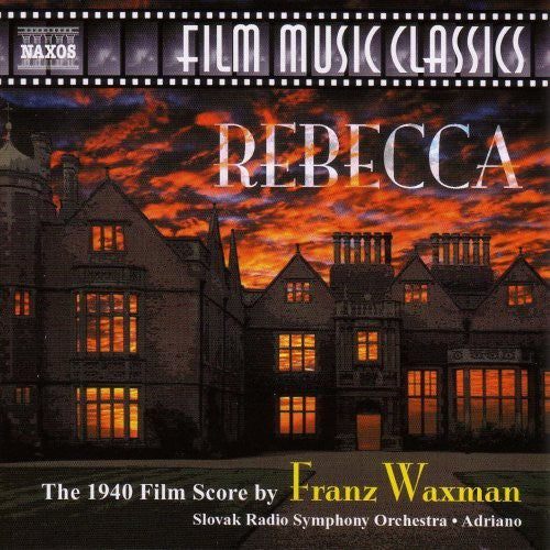 the album cover for Adriano - Rebecca (1940 Film Score)
