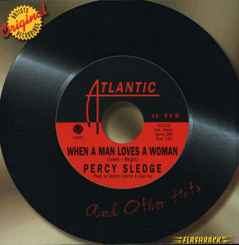 the album cover for Percy Sledge - When a Man Loves a Woman & Other Hits