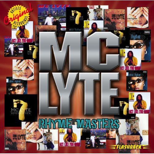 the album cover for Mc Lyte - Rhyme Masters