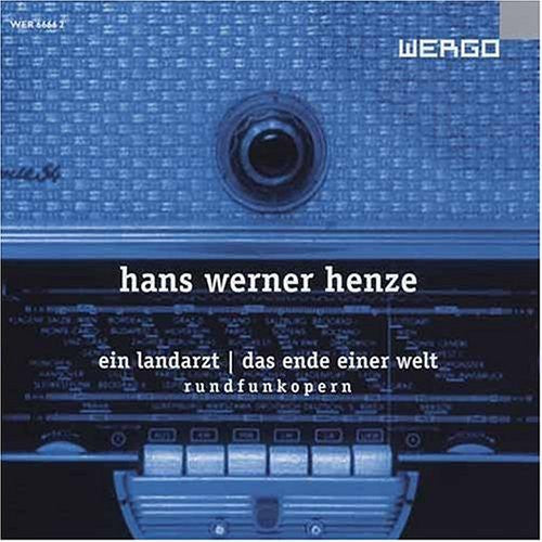 the album cover for H.W. HENZE - Ein Landarzt/Das Ende Einer Welt