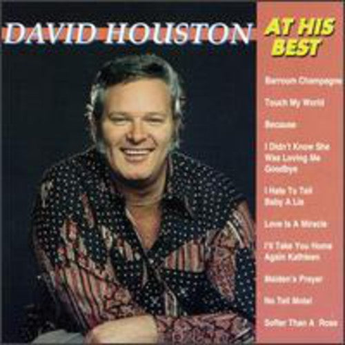 the album cover for David Houston - At His Best