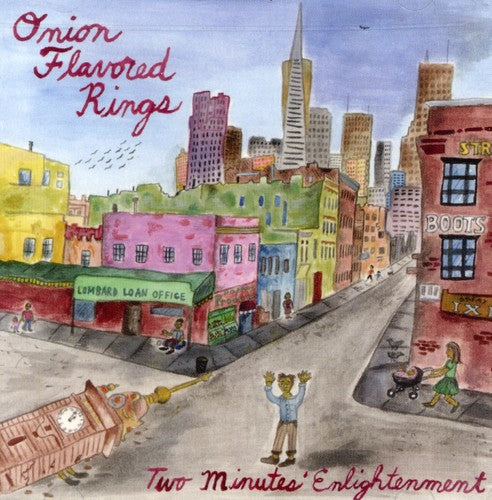 the album cover for Onion Flavored Rings - Two Minutes Enlightenment
