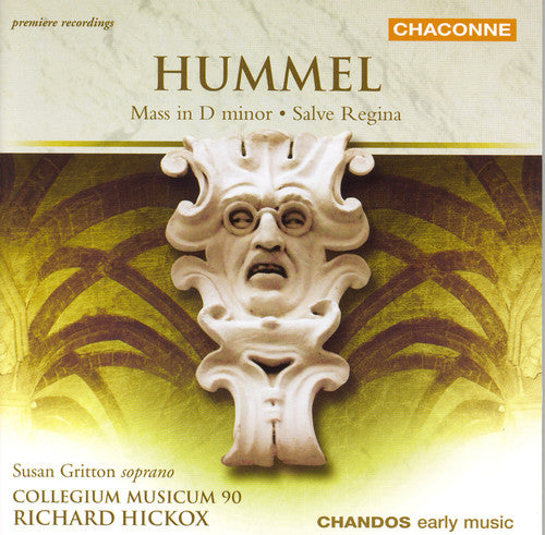 the album cover for Richard Hickox - Mass in D minor / Salve Regina