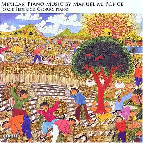 the album cover for Jorge Federico Osorio - Mexican Piano Music