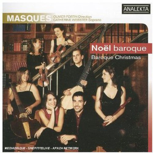 the album cover for Masques - Noel Baroque