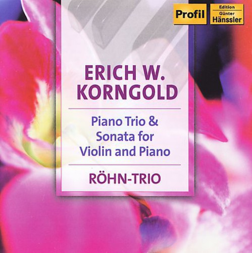 the album cover for RÃ¶hn Trio - Piano Trio Sonata for Violin & Piano