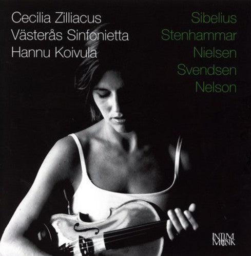 the album cover for Sibelius/Stenhammarnielsen - Scandinavian Works for Violin Chamber & Orchestra