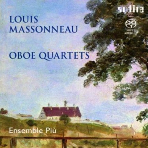 the album cover for Louis Massonneau - Three Oboe Quatets