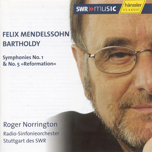 the album cover for Roger Norrington - Symphonies 1 & 5