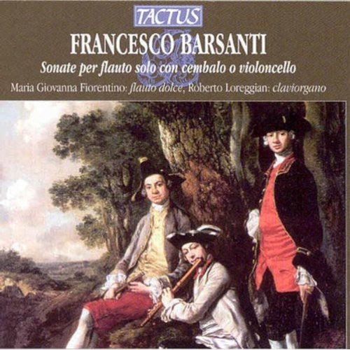 the album cover for G.B. SAMMARTINI - Solo Flute Sonatas