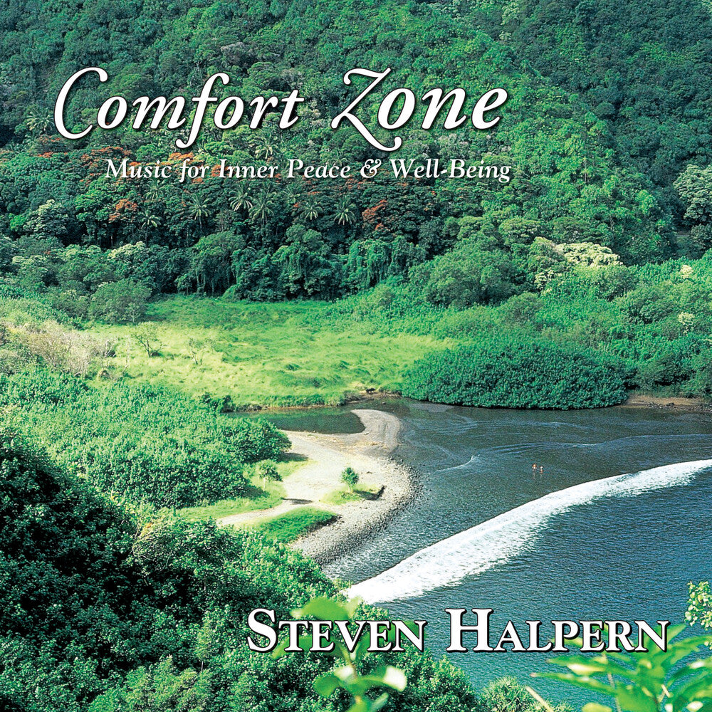 the album cover for Steven Halpern - Comfort Zone