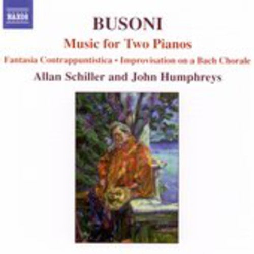the album cover for Allan Schiller - Music for Two Pianos