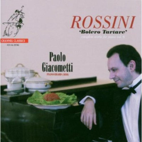 the album cover for Paolo Giacometti - Piano Music 6 - Bolero Tartare