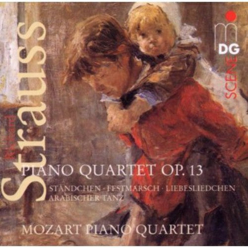 the album cover for J. STRAUSS - Piano Quartet Op 13