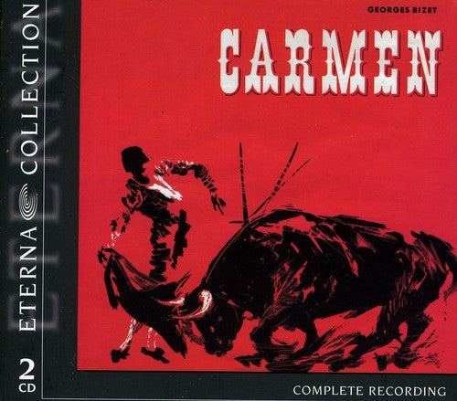 the album cover for G. Bizet - Carmen: Complete Opera in German Eterna Collection