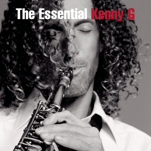 the album cover for Kenny G - The Essential Kenny G