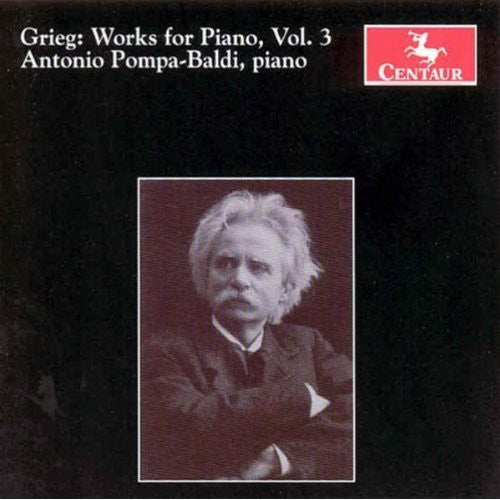 the album cover for E. GRIEG - Works for Piano 3