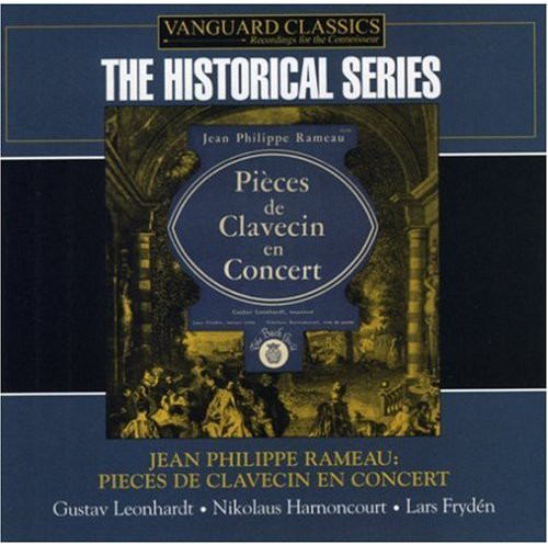 the album cover for GUSTAV LEONHARDT - Pieces de Clavecin en Concer