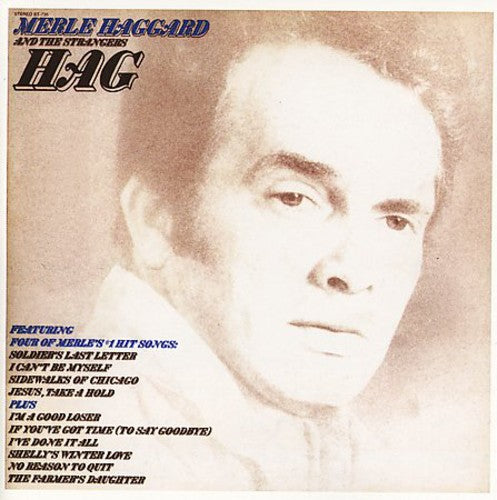 the album cover for Merle Haggard - Hag / Someday We'll Look Back