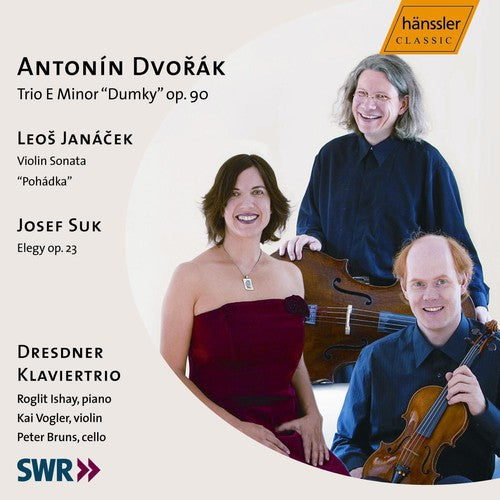 the album cover for Dresdner Klaviertrio - Trio E minor Dumky Op 90