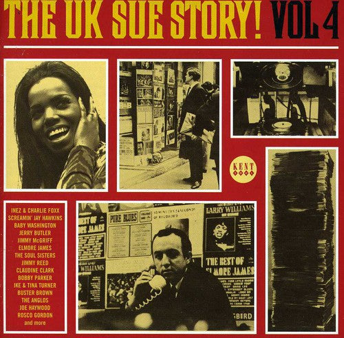 the album cover for UK Sue Label Story - Vol. 4-U.K. Sue Story! [Import]