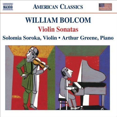 the album cover for Solomia Soroka - Complete Violin Sonatas