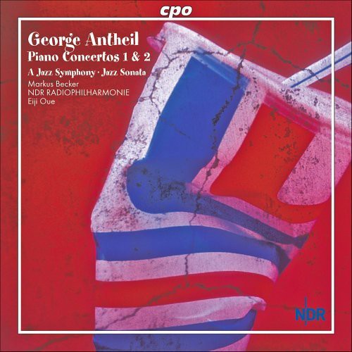the album cover for Markus Becker - Piano Concertos 1 & 2
