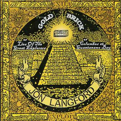 the album cover for Jon Langford - Gold Brick
