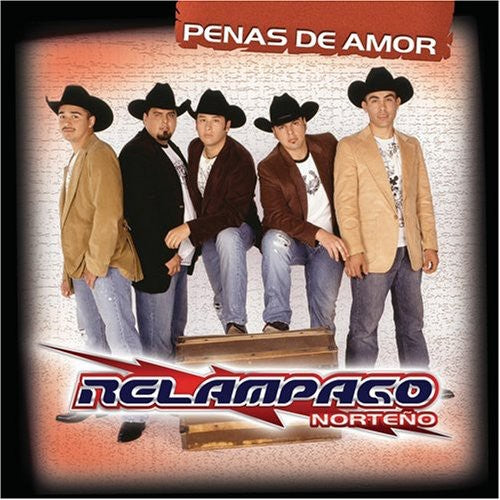 the album cover for Los Relampagos - Penas de Amor