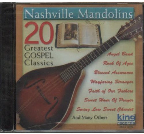 the album cover for Nashville Mandolins - 20 Greatest Gospel Classics