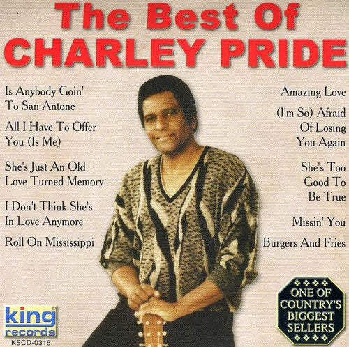 the album cover for Charley Pride - The Best of Charley Pride (King)