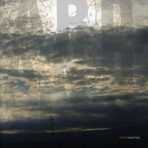 the album cover for Mgr - Nova Lux
