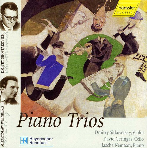 the album cover for Jascha Nemtsov - Russian Piano Trios
