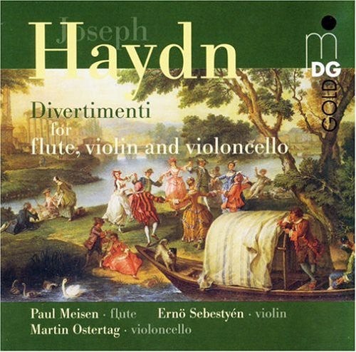 the album cover for J. HAYDN - Divertimenti Hob Iv
