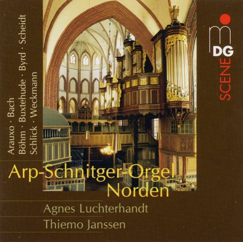 the album cover for Luchterhandt / Jansen - Arp-Schnitger Organ