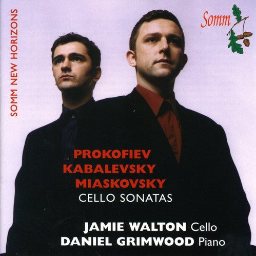 the album cover for Daniel Grimwood - Russian Cello Sonatas