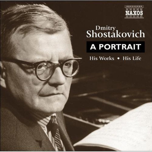 the album cover for D. SHOSTAKOVICH - Portrait