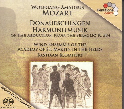 the album cover for Bastiaan Blomhert - Harmoniemusik of the Abduction from the Seraglio