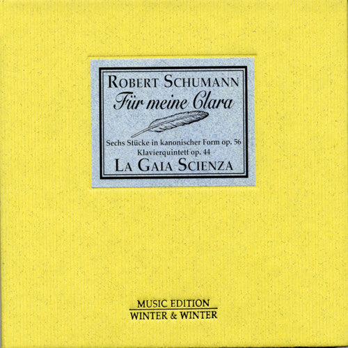 the album cover for La Gaia Scienza - Fur Meine Clara
