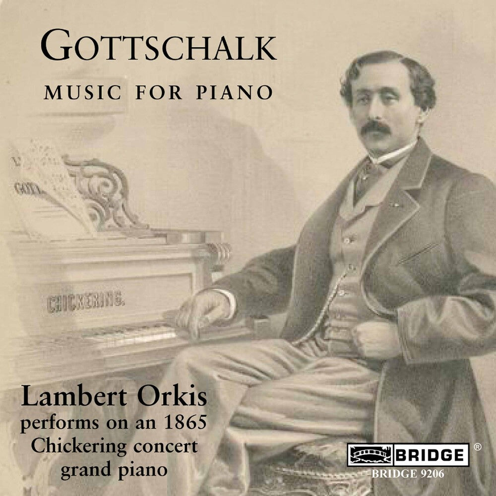 the album cover for LAMBERT ORKIS - Piano Music