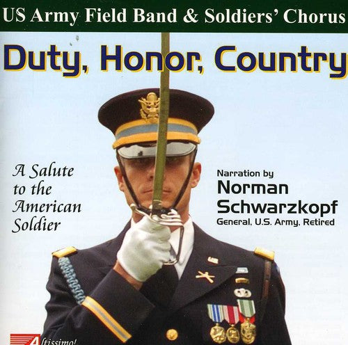 the album cover for Norman Schwarzkopf - Duty, Honor, Country