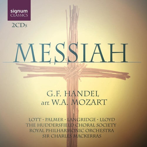 the album cover for Charles Mackerras - Messiah
