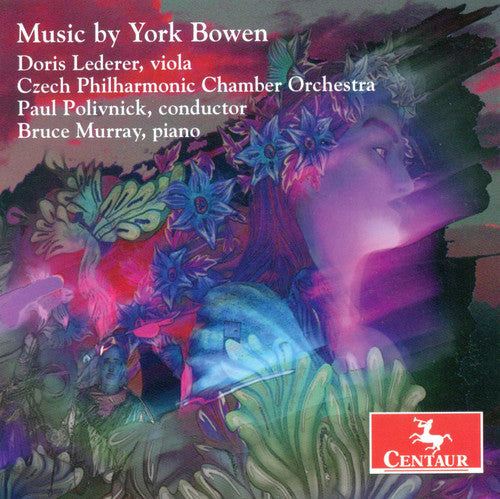 the album cover for Doris Lederer - Concerto in C minor for Viola & Orchestra