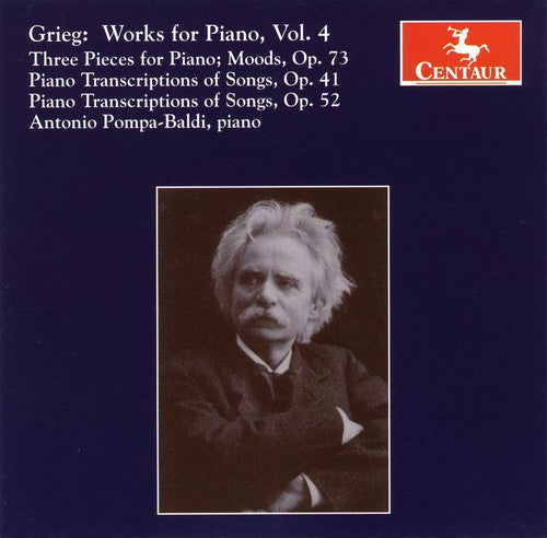 the album cover for Antonio Pompa-Baldi - Works for Piano 4