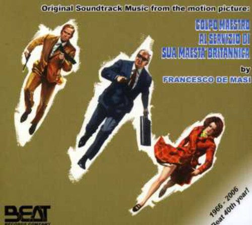 the album cover for Colpo Maestro Al Servizio / OST - Colpo Maestro Al Servizio Di Sua Maesta Britannica (Master Stroke) (Original Soundtrack From the Motion Picture)
