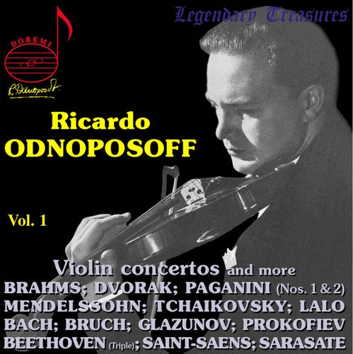the album cover for Ricaedo Odnoposoff - Legendary Treasures: Ricardo Odnoposoff 1