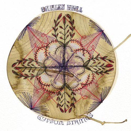 the album cover for Oakley Hall - Gypsum Strings