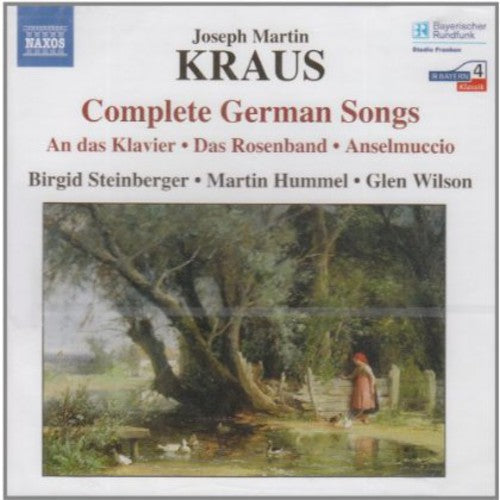 the album cover for J.M. KRAUS - Complete German Songs