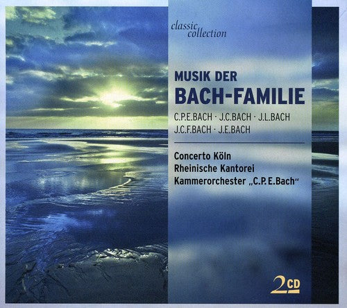 the album cover for Music Of The Bach Family - Music of the Bach Family / Various